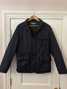 Classic Aspesi Smart Warm Down Puffer Jacket Medium Navy Blue - Picture 1 of 11