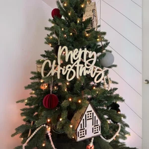 Frohe Weihnachten Acryl Baumschmuck Wort Weihnachten Wohndeko Weihnachtsgeschenk - Bild 1 von 4