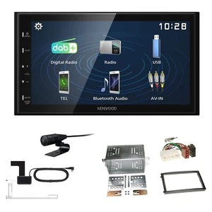 Kenwood 2DIN DAB+ Autoradio für Ssangyong Rexton II 2006-2013 schwarz - Bild 1 von 5