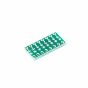 10pcs SMD to DIP 0402/0603/0805 Capacitor Resistor LED DIP 2.54mm Adapter Board - Picture 1 of 4