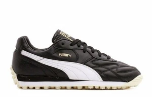 US:11 Men's PUMA AVANTI STREET SNEAKER - Football Inspired Design Black LAST1 - Picture 1 of 3