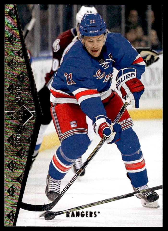 2014-15 SP Authentic 94-95 Retro Derek Stepan New York Rangers #94-43 - Image 1 of 2