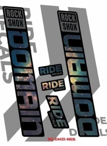 RockShox Domain Decal Kit | Nebula | MY23 (Model Year 2023) - Picture 1 of 1