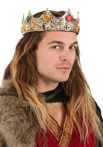 Gold Metal King Crown - Picture 1 of 3