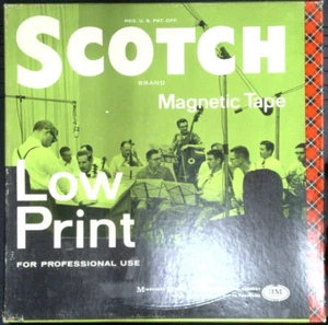 Vintage UNBENUTZT Scotch Low Print Magnetband 131-24 H Spule 2400ft - Bild 1 von 2