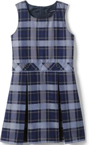 Plaid 57 School Uniform Jumper Girls Size 7 New With Tags - Picture 1 of 3
