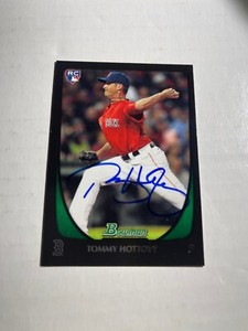 Boston Red Sox TOMMY HOTTOVY Signed Card