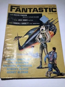 Fantastic magazine August 1969 sci fi fantasy - Panshin - Bloch - Matheson- Vanc - Picture 1 of 8