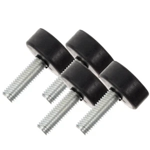 4 Pcs Adjustable Rubber Foot Pads Office Heavy Duty Legs Composite - Picture 1 of 12