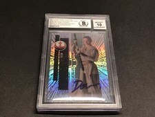Daisy Ridley Signed 2015 Star Wars High Tek Card #108 Rey Auto Beckett BAS COA 