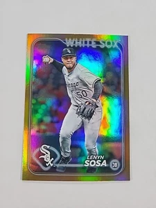 2024 Topps Update #US291 Lenyn Sosa Gold Foil Chicago White Sox - Picture 1 of 3