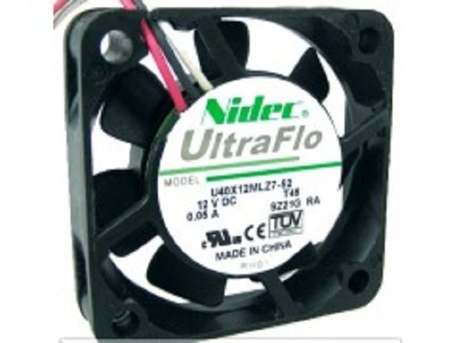 1pc NIDEC U40X12MLZ7-51 fan 12V 0.05A 2pin 40x40x10mm - Image 1 of 1