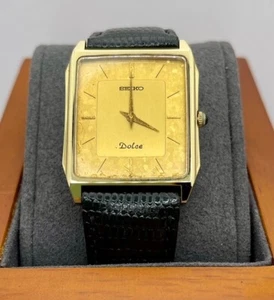 [W119] Seiko Uhr Herren 7740-5000 Quarz Nickel Legierung Gold "JUNK" - Bild 1 von 13