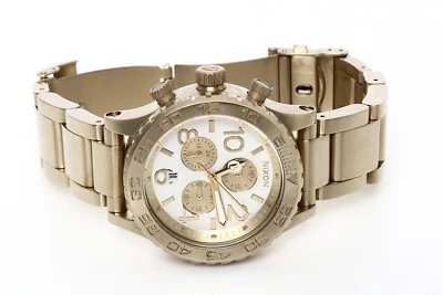 Nixon Minimize Men's Gold The 42-20 Chrono Watch F1131 - Image 1 of 4