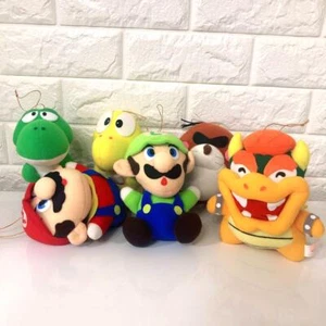 Super Mario World 2 Plush Toy Set Rare Collectible 6 Pieces Vintage - Picture 1 of 5