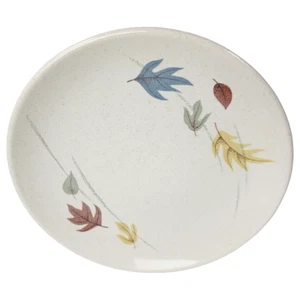 Franziskaner Steingut Herbstblätter 8,25" Zoll Salatteller Mid Century 50er MCM - Bild 1 von 9