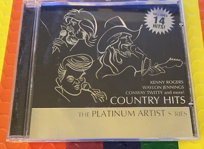 COUNTRY HITS 2006 THE PLATINUM ARTIST SERIES Kenny Rogers Waylon Jennings CD Foto 1 de 2