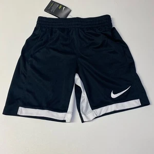 Nike Sports Dry-Fit Logo Shorts Boys Size S Color Black. Authentic. BNWT - Picture 1 of 12