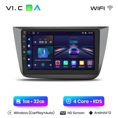 Autoradio Para Seat Altea 2004-2015 1G+ 32GB Carplay-Androidauto Wifi BT - Imagen 1 de 4