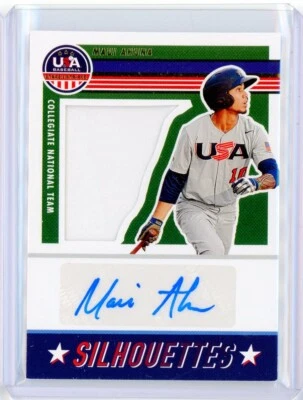 2023 Panini USA Stars & Stripes MAUHI AHUNA Jersey AUTO Autograph RC 118/200 - Image 1 of 2