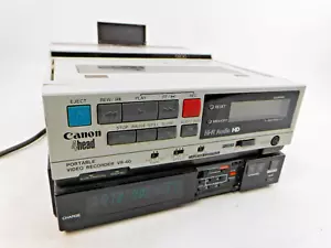RICAMBI RIPARAZIONE Canon VR-40 HI-FI VCR VHS Videoregistratore a nastro con base VT-50 - Foto 1 di 8