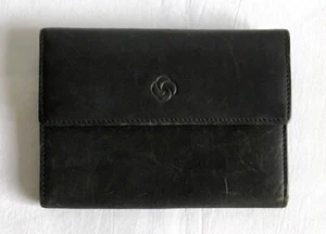 Vintage Samsonite Black Women's Purse (Genuine Leather) - Picture 1 of 13