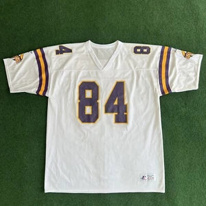 Vintage Minnesota Vikings Logo Athletic Randy Moss Jersey White Size XL 50/52 - Picture 1 of 7