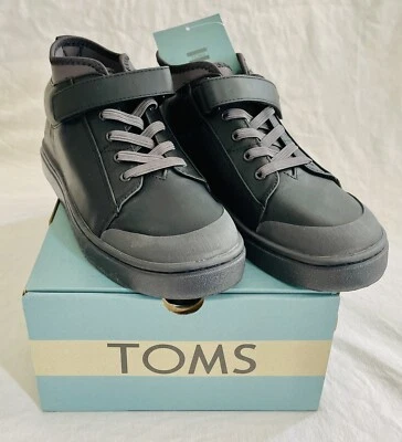 Zapatos sintéticos lisos negros TOMS Cusco - Juvenil Talla 3.5 - ¡Nuevos en caja! Foto 1 de 4