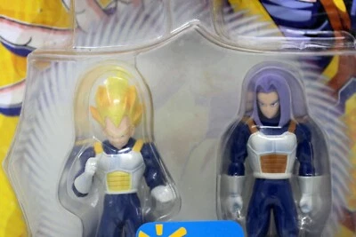 Figura PVC Bandai Dragonball Z Original 4.5 Pulgadas Paquete de 2 SS Vegeta & Trunks Sin usar, en caja Foto 1 de 4