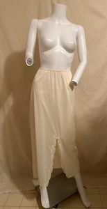 Lazo de encaje Sears Doesn’t Slip Maxi/Formal Longitud Talla S Nylon Anti Adherente Ranura Marfil - Imagen 1 de 9