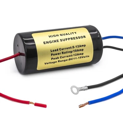 Entstörfilter Piepen Rauschen Mantel Strom Filter KFZ Auto Radio 12 Ampere - Bild 1 von 2