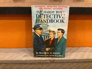 The Hardy Boys' Detective Handbook by Franklin W. Dixon, 1959, Vintage Hardcover - Picture 1 of 15