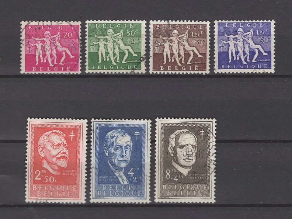 BELGIUM 1959 anti t.b.c. fine used 979/985 - Image 1 of 1