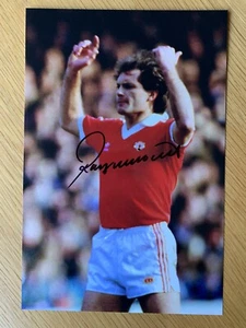 Ray Wilkins signiertes Manchester United Foto 12x8 APHTAL COA  - Bild 1 von 1