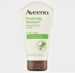 Aveeno Positively Radiant Skin Brightening Exfoliating Daily Facial Scrub 5.0 oz