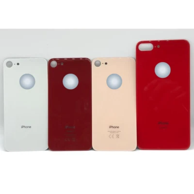 For iPhone 8 / PLUS Back Glass Battery Cover Replacement With Logo For iPhone 8 - Image 1 of 4
