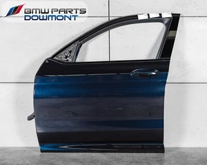 Puerta delantera izquierda BMW X4 G02 X4M F98 Door Front Left NEGRO CARBONO 416 - Imagen 1 de 10