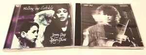 JIMMY PAGE & ROBERT PLANT (2) CD SET - WALKING INTO CLARKSDALE & OUTRIDER 1988 - Picture 1 of 5