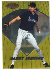1996 BOWMAN'S BEST #21 RANDY JOHNSON Seattle Mariners Baseball Card