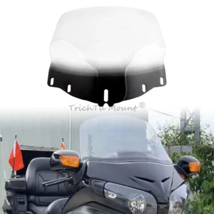 5-Holes Upper Fairing Windshield Deflector Fit For Honda Gold Wing Audio GL1800P - Picture 1 of 22