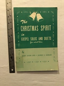 VTG Christmas Spirit in Gospel Solos And Duets for Mixed Voices Songbook (Piano) - Picture 1 of 6