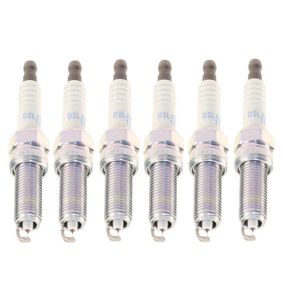 NGK 套装 6 激光铱火花塞 细线 0.044 适用于 G80 Genesis K900 3.8l V6 — 第 1/1 张图片