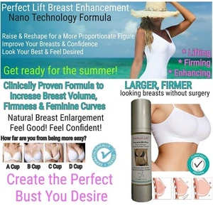 Perfect Lift Breast Firming Enlargement Serum Firmer Sexy Growth Bust Curves #1 - Picture 1 of 24