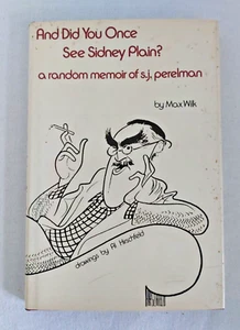 And Did You Once See Sidney Plain? by Max Wilk - First Edition Hardback 1986 - Picture 1 of 13
