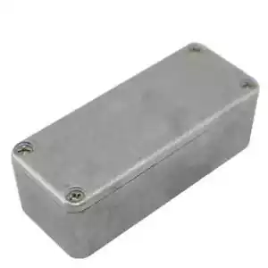 Caja de aluminio fundido a presión Project Hobby Guitar Eff Box - 3,64" x 1,52" x 1,22" - Imagen 1 de 6