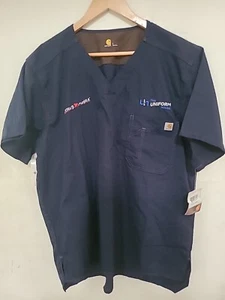 Carhartt Ripstop Scrub Mobile Utility Mens Top Size L Brand New - Picture 1 of 16