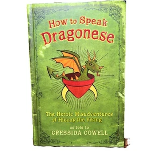 How To Speak Dragonese-Cressida Cowell-Hardcover First/1st U.S. Edition - Picture 1 of 17