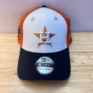 *NWT* HOUSTON ASTROS New Era 39THIRTY White/Orange 2018 MLB ASG Fitted Hat (S/M) - Picture 1 of 12