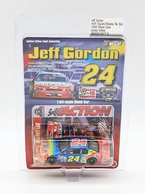 JEFF GORDON ACTION 1998 #24 WINSTON NO BULL DUPONT CHEVY MONTE CARLO LIMITED NEW - Image 1 of 2