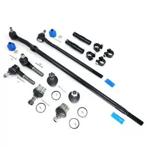 Steering 4 Tie Rod 4 End Ball joint 2 Sleeve 4WD Ford Bronco / F-150 fits 80-96 - Picture 1 of 1